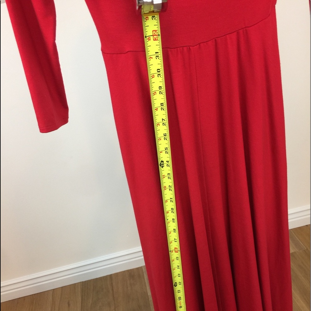 NWT Reformation Red Lou Midi Dress Size S - Picture 8 of 8